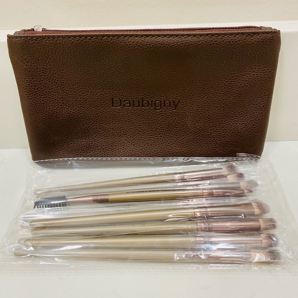 Daubigny Eye Makeup Brushes,12 PCS professional set .